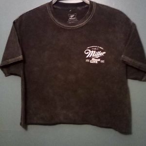 Miller High Life Crop Tee